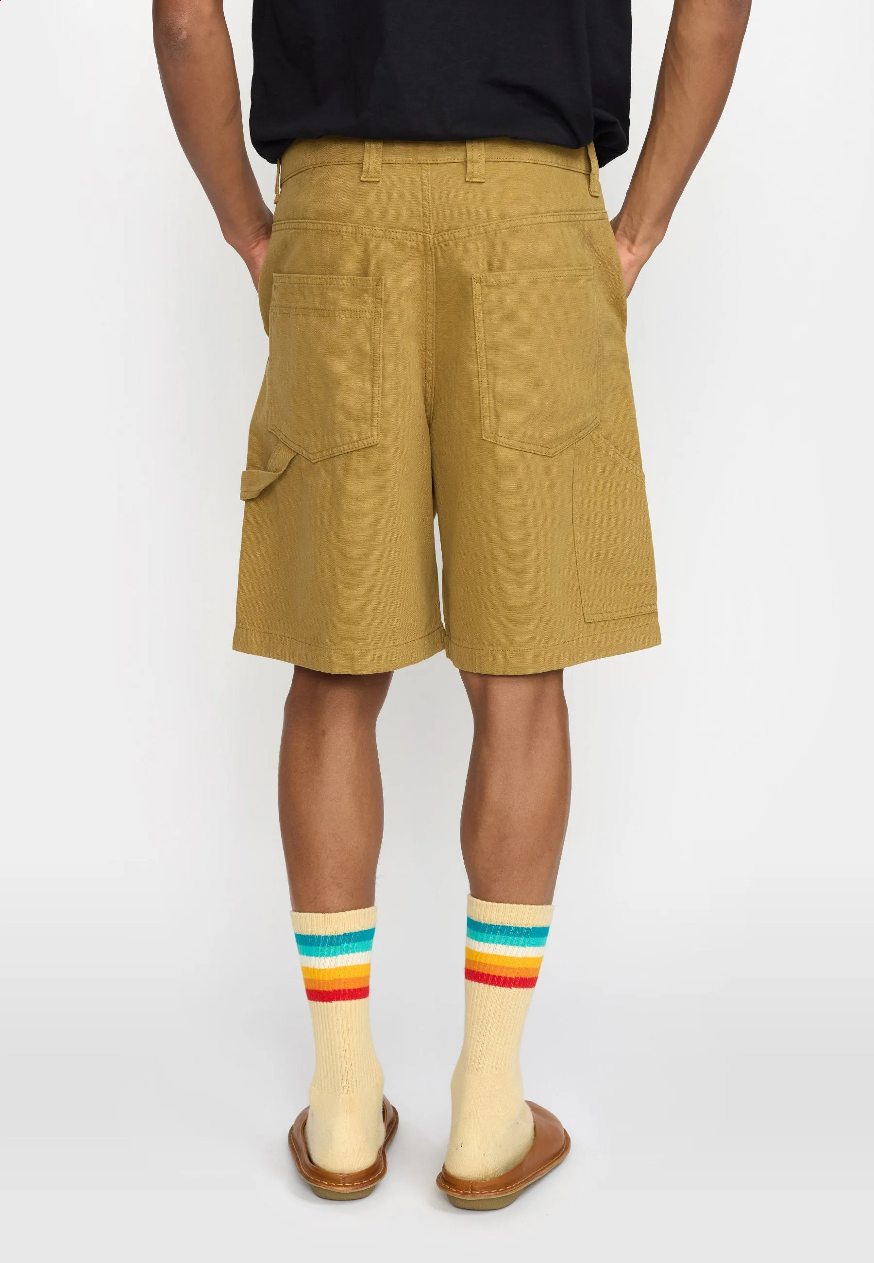 Worker Shorts / 4068 - Darkkhaki
