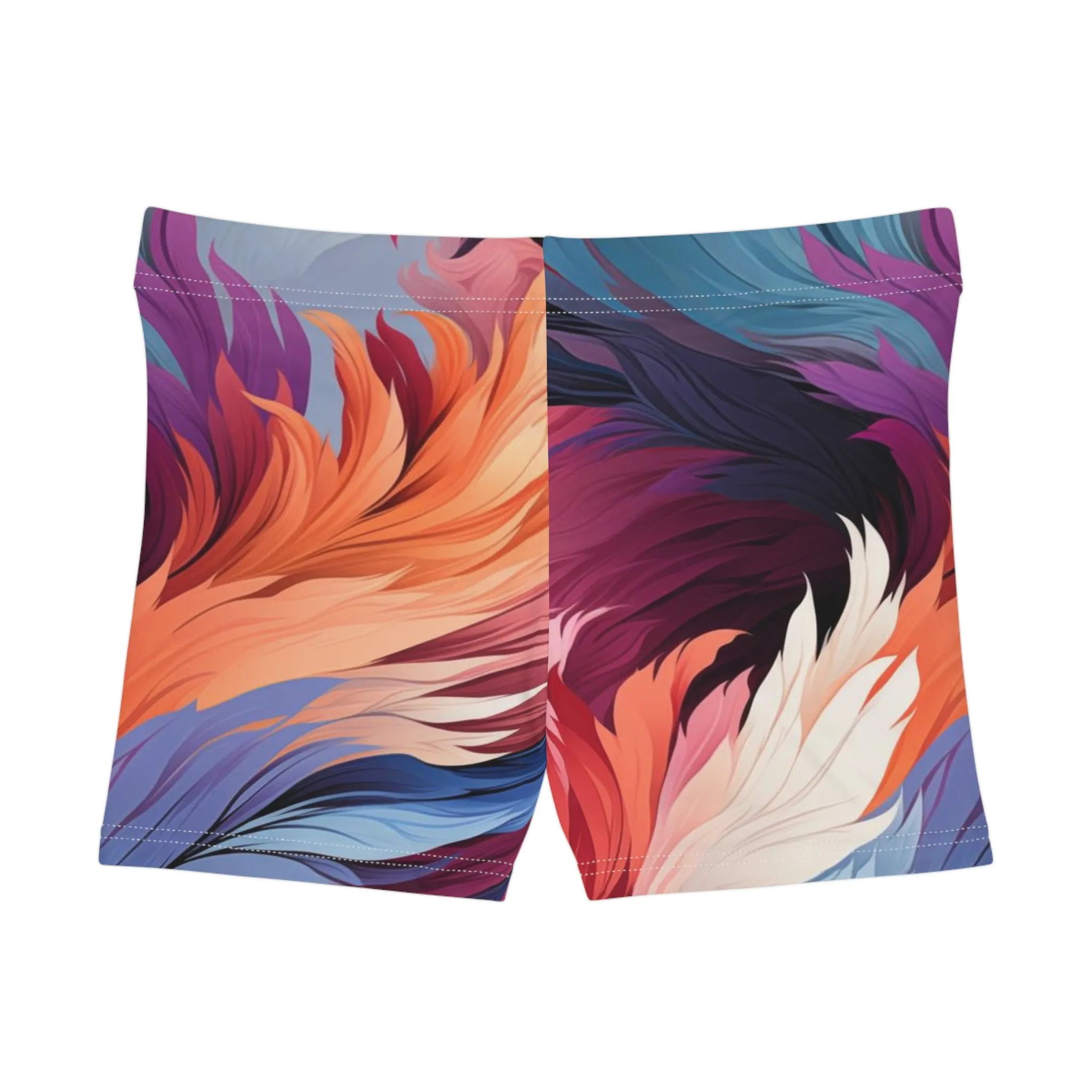Workout Shorts - Bard Makarasana Retro Anime Abstract