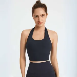 Xenia™ | Halter Neck Athletic Crop Top