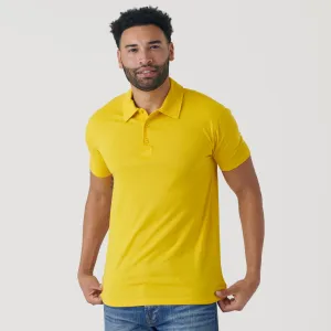 Yellow Short Sleeve Polo