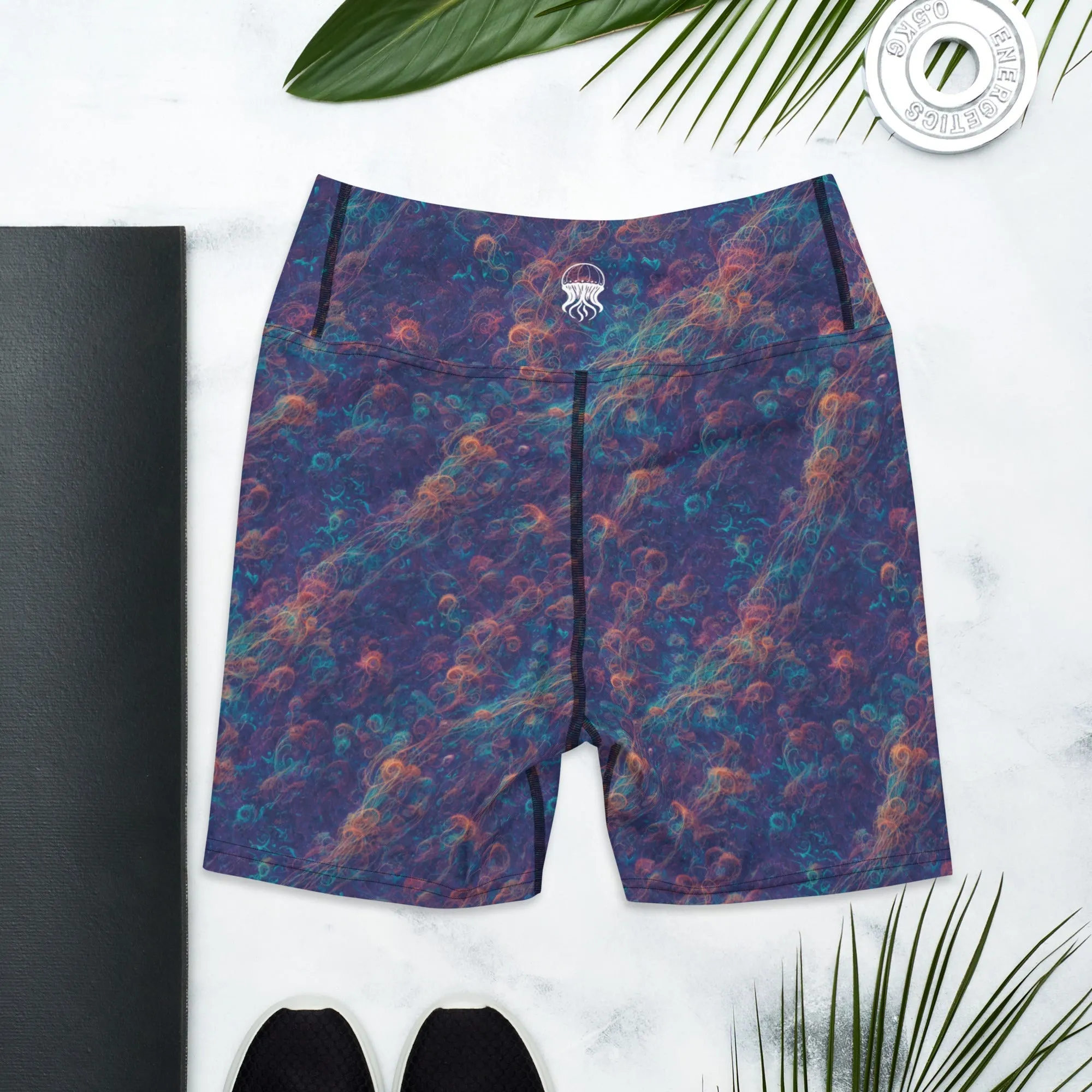 Yoga Shorts - Galactic Tangle
