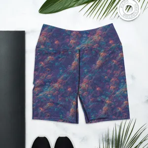 Yoga Shorts - Galactic Tangle