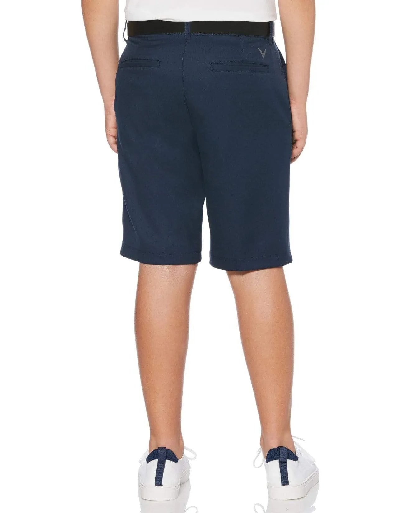 Youth Tech Short with Adjustable Elastic