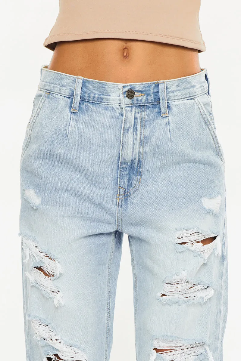 Zariyah Ultra High Rise 90's Slouch Fit Jeans