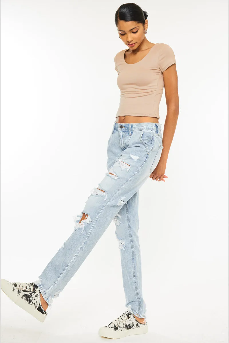 Zariyah Ultra High Rise 90's Slouch Fit Jeans