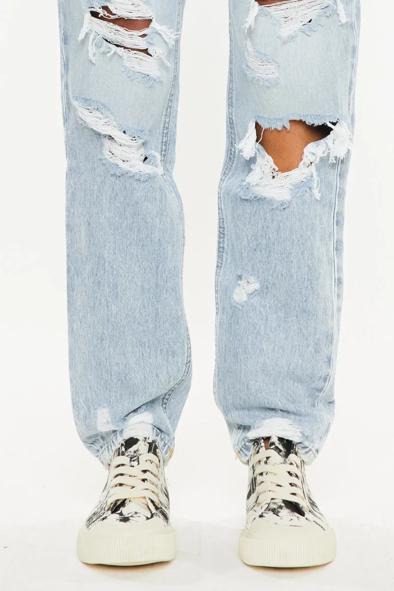 Zariyah Ultra High Rise 90's Slouch Fit Jeans