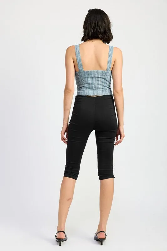 Zipper Bustier